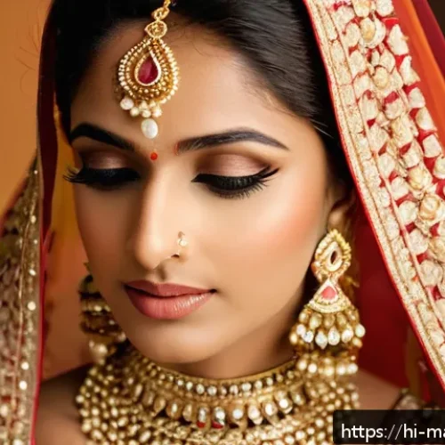 메이크업아티스트를 위한 해외 연수 과정 - A professional makeup artist applying bridal makeup inspired by international trends, featuring a So...